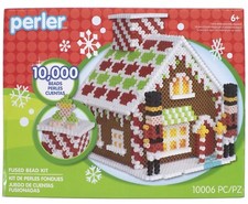 Perler Beads Santa's Workshop Fused Bead Kit, 10,006 Pieces, Age 6 