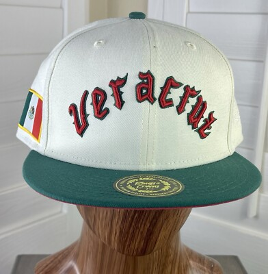 #ad #ad Rings amp; Crwns Veracruz Azules NLB Blues Baseball Club Fitted Hat Size 7 5 8 NWT $28.45