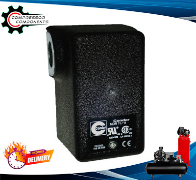 Condor 11KAXX Heavy Duty Air Compressor Pressure Switch 140-175 PSI Brand New 