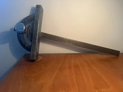Vintage Craftsman Table Saw 3/4” Miter Gauge Chrome Knob