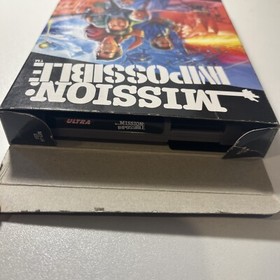 Mission Impossible Nintendo NES TESTED Game Cartridge + Box + Styrofoam REV A