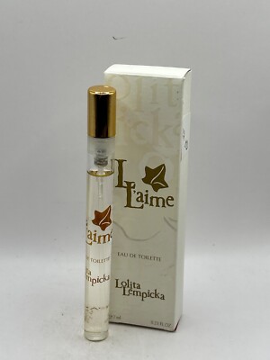 L L'AIME BY LOLITA LEMPICKA  7 ML EDT VINTAGE SPLASH (NEW WITH BOX)