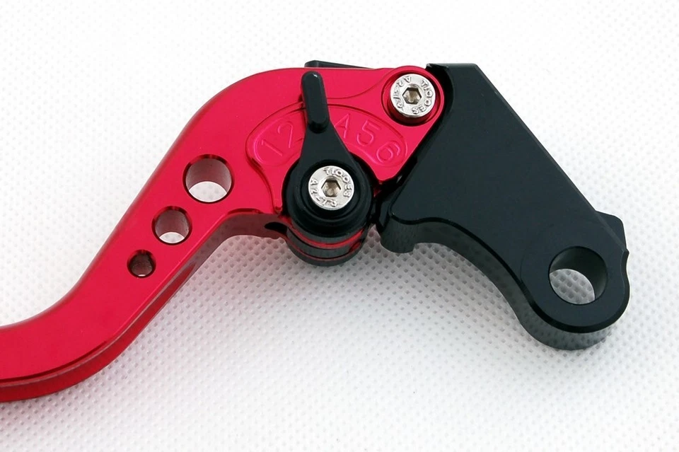 Long Brake Clutch Levers For Kawasaki ZX10R 2006-14 ZX6R Z1000 2007-2014 Red #3 Foto 4 de 4