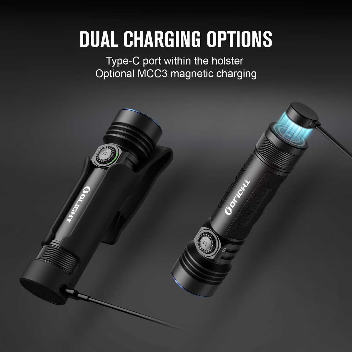 OLIGHT Seeker 4 Pro Rechargeable Flashlight Powerful 4600 Lumen W