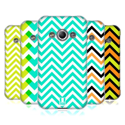 HEAD CASE DESIGNS NEON ZIGZAG SOFT GEL CASE FOR SAMSUNG PHONES 4