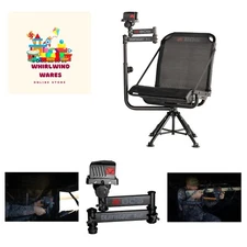 DeathGrip 360 Chair with Lightweight Aluminum Construction, 4 Extendable Legs...