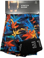 NWT AMERICAN EAGLE Stretch Boxer Sz XS-S-M-L-XL Blue Orange Palm Trees 7
