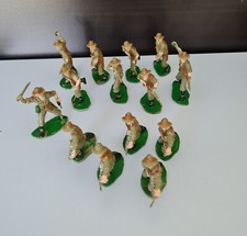 SOLDATINI in PLASTICA dipinti VINTAGE