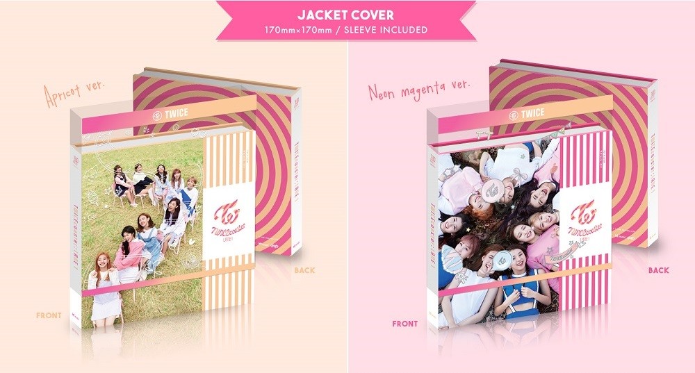 TWICE 3rd Mini Album TWICECOASTER LANE 1 Apricot Ver CD+P.Book+2p
