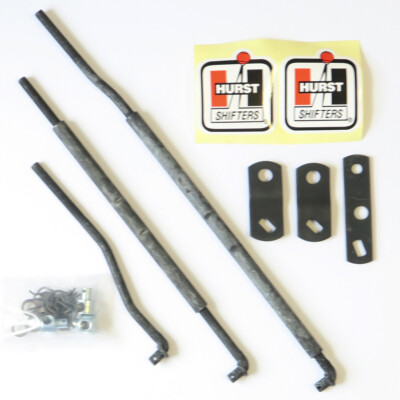 HURST USA MADE 4 Speed Original Super Shifter & RAM ROD Linkage Early GM T10 410