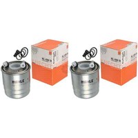 2X Mahle / Knecht Kraftstofffilter Kl 490D Fuel Filter