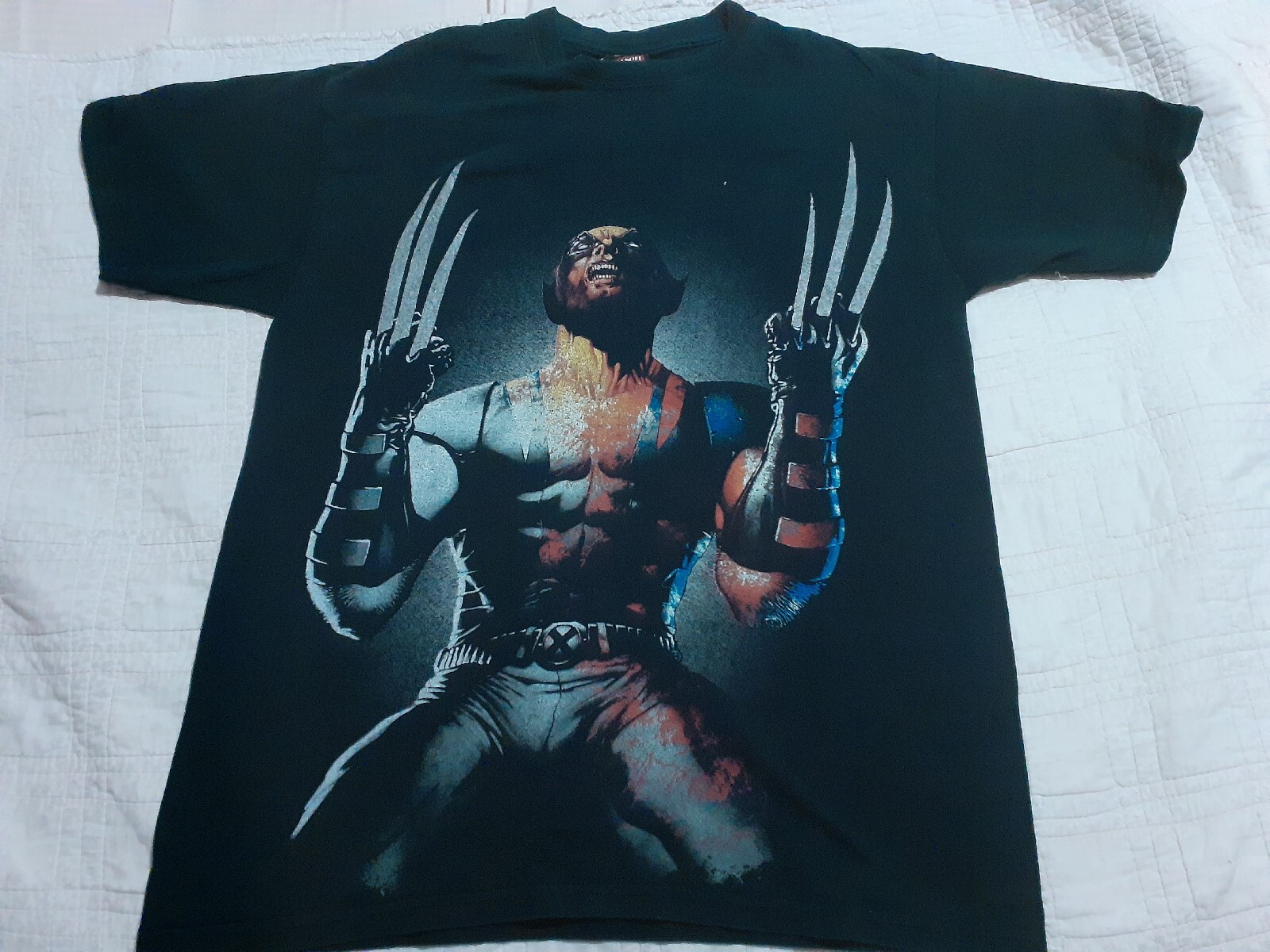 Mad Engine Marvel Wolverine Mega Print Shirt Size… - image 1