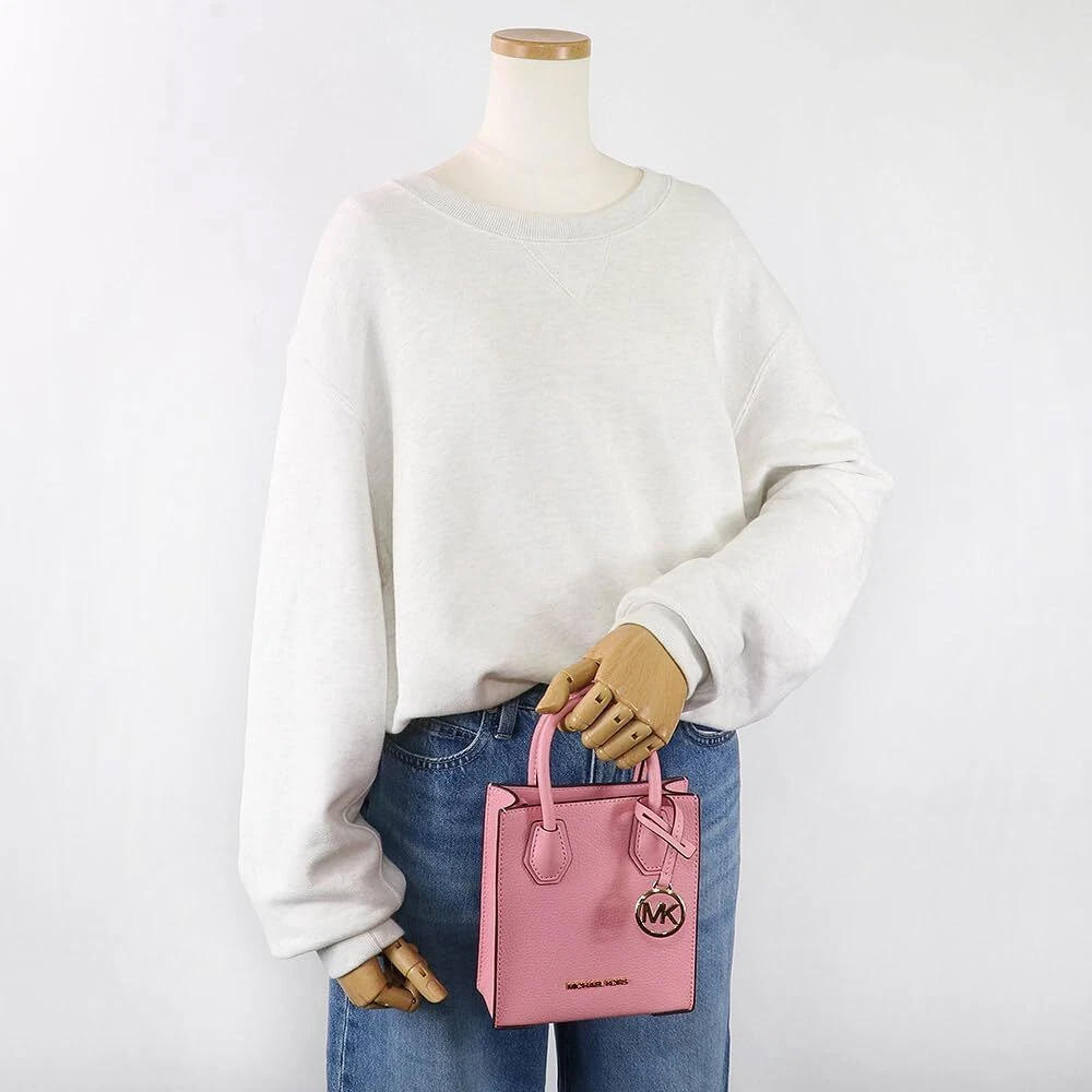 Michael Kors] MERCER XS NS SHOPPER XBODY LEATHER 35S1GM9T0L 