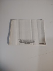 BLADES OF STEEL NES Instruction Booklet MANUAL ONLY NO GAME Konami Nintendo 1987