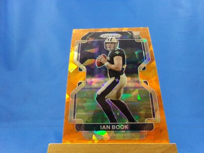 Ian Book Prizm 2021 Orange Ice Prizm RC Rookie