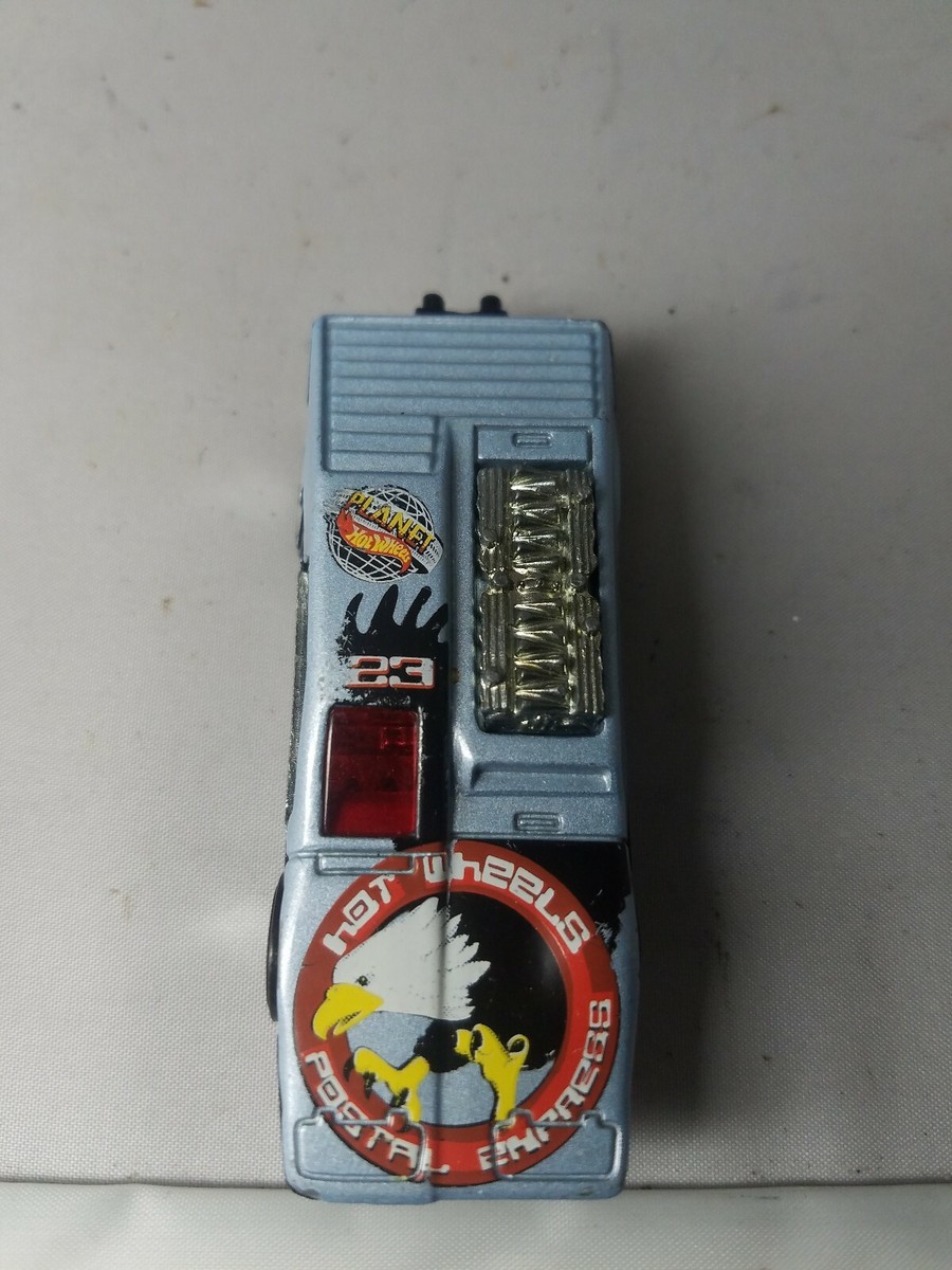 Vintage 1970 Mattel Planet Hot Wheels SIDE KICK Postal Express Die
