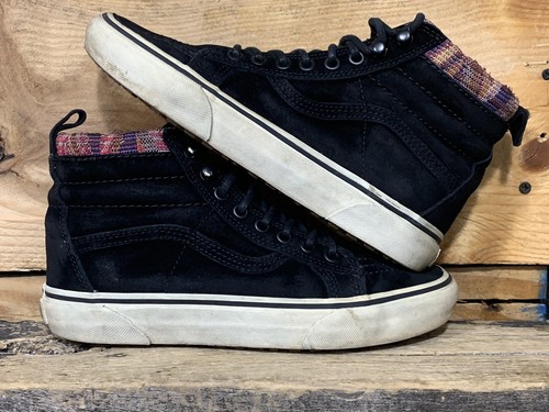 knit suede vans