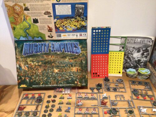 Mighty Empires Board Game Warhammer Vintage Games Workshop 1990 Complete