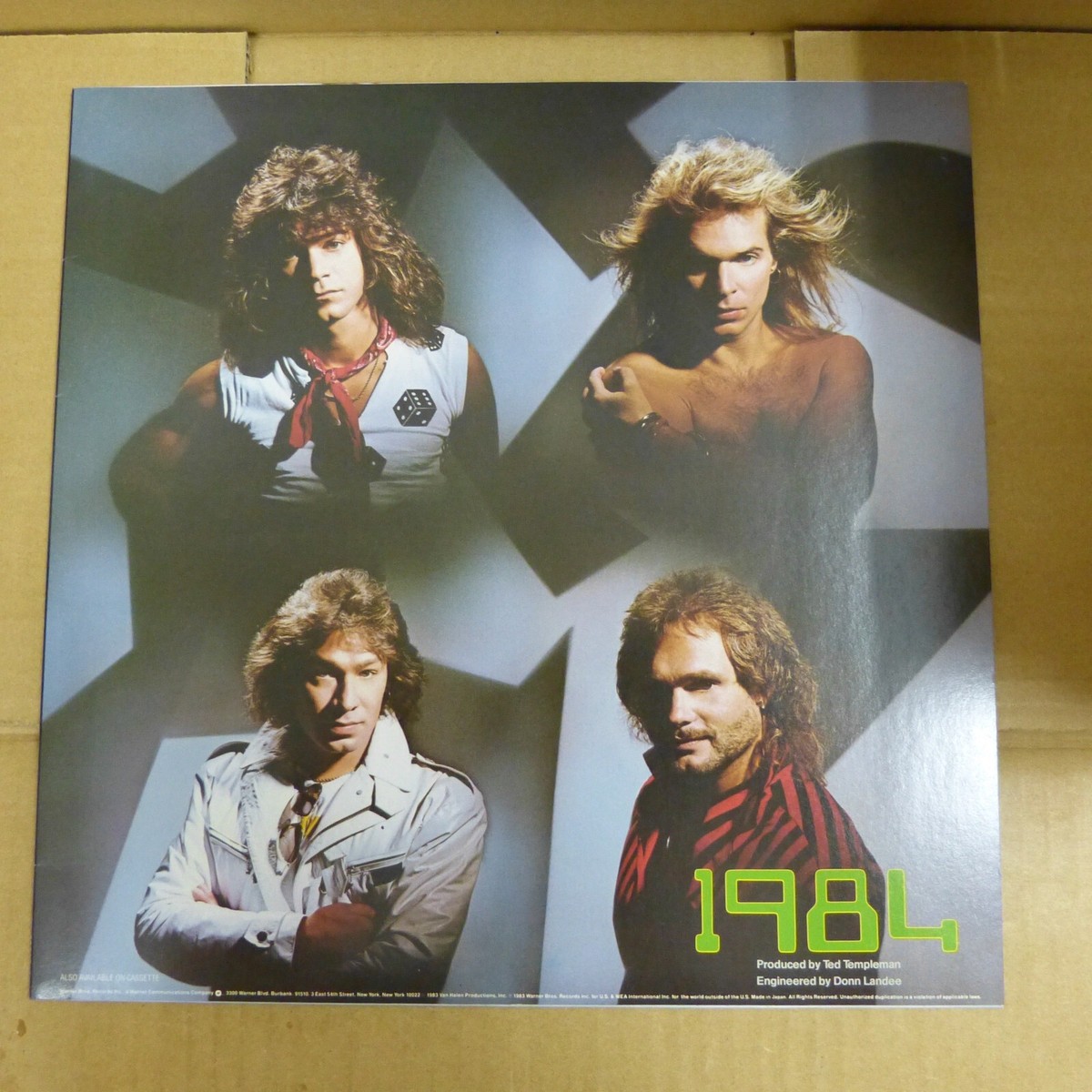 VAN HALEN 1984 WARNER BROS. P11369 Japan VINYL LP | eBay