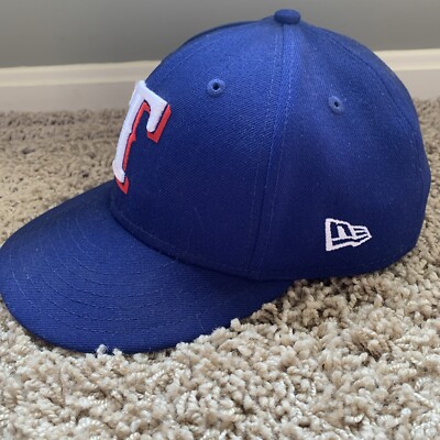 New Era 59Fifty Texas Rangers Fitted Hat 7 5/8 Royal Blue | eBay