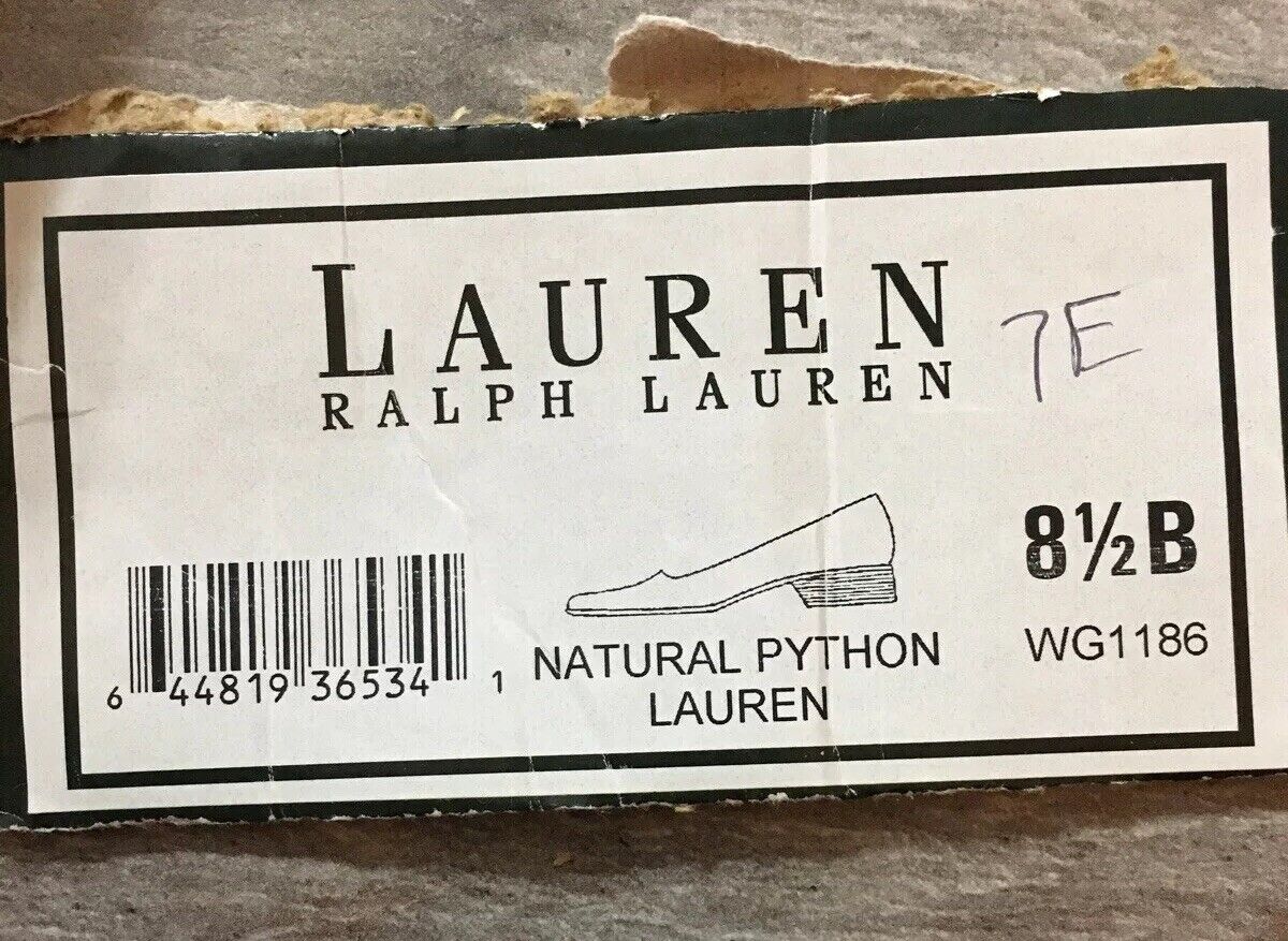 Lauren Ralph Lauren Womens Python Classic Block H… - image 5