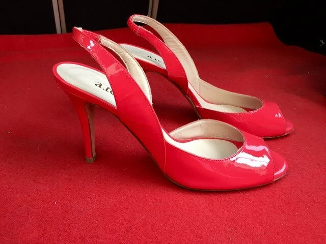Scarpe da donna estive decollet A.TESTONI Tg. 40 Shoes Woman