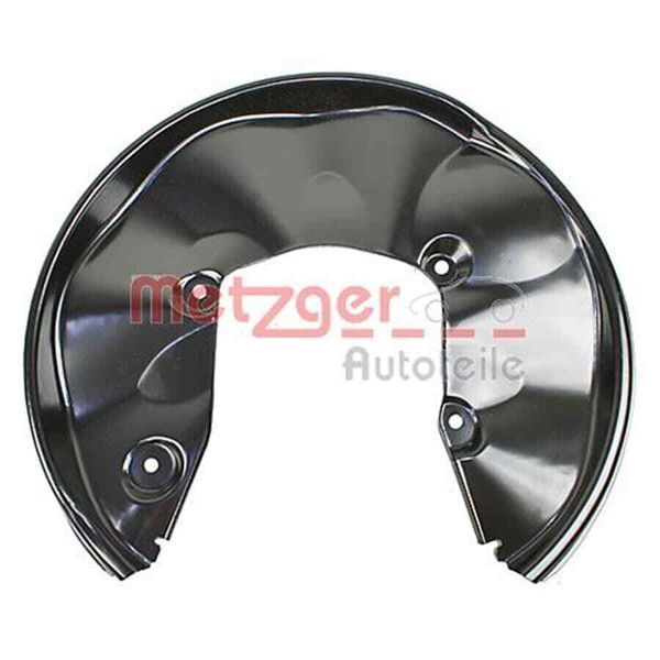 Metzger 6115198 Spritzblech, Bremsscheibe FüR Audi Hinterachse Rechts-image