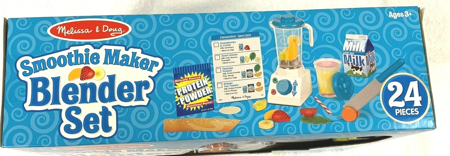 melissa and doug smoothie maker blender set