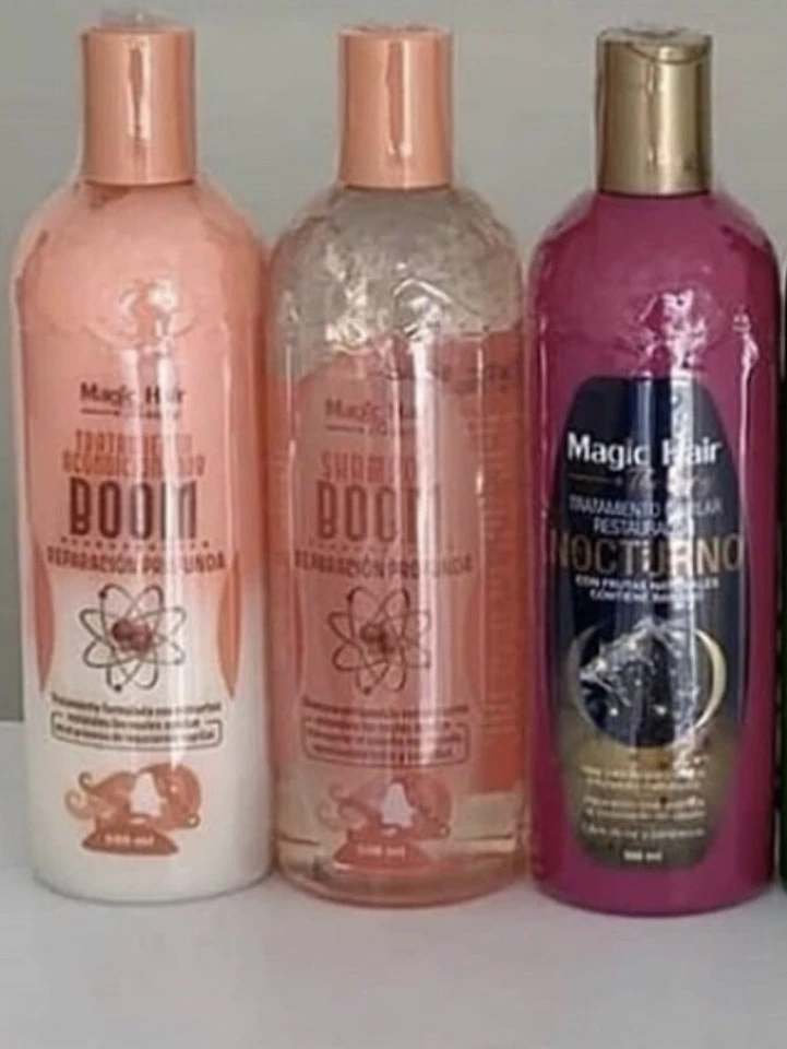 Champú y acondicionador Magic Hair Therapy BOOM y tratamiento nocturno. Foto 2 de 4