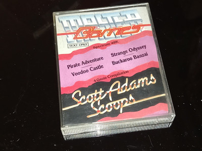 Master Games Scott Adams Scoops - Sinclair ZX Spectrum Cassette - US Gold