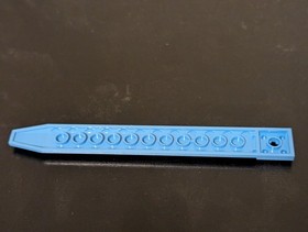 Lego medium blue plate/modified 2x16 rotor blade 62743 Ninjago 2521