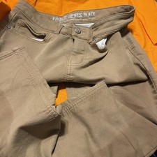 VGB Vintage Genes Black Mens SlimFit Comfort French Terry Denim Khaki Jeans used