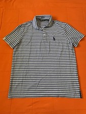 Polo Ralph Lauren Shirt Mens XL Blue Cotton Golf Pro Fit
