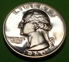 🟅 1960 BU PROOF 90% Silver Wash. 25¢ 66-Year-Old Coin