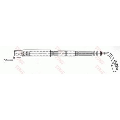  PHD401 BRAKE HOSE LEFT TRW NEU DE STOCK