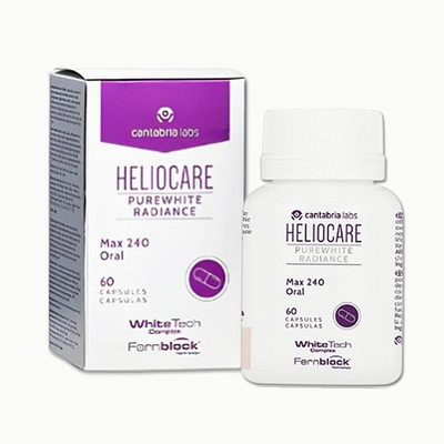 Heliocare Purewhite Radiance Max 240 Oral Skin Brightening & Radiance 60 Capsule