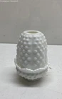 Vintage Fenton white milk glass fairy lamp