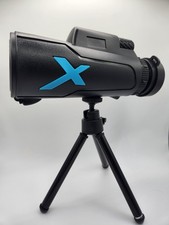 12x50 HD Monocular Telescope w/ Phone Adapter Tripod