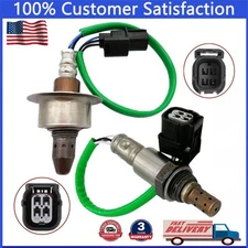Set of 2 Oxygen Sensors 234-9091 234-4462 For 08-2012 Honda Accord 2.4L Up+Down