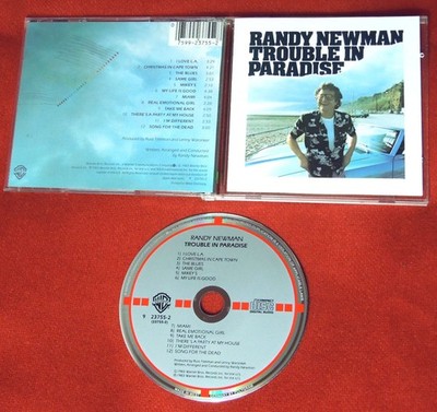 RANDY NEWMAN Trouble In Paradise 1983 WEST GERMANY Target CD TOP rare oop 1press
