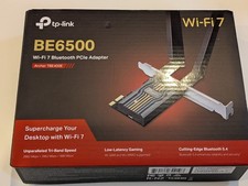 TP-Link WiFi 7 BE6500 PCIe WiFi Card Archer T...