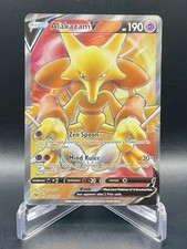 Carta Pokemon Alakazam V 172/185 Vivid Voltage Ultra Rara Full Art Holo NM/M