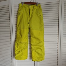 All in Motion Kids Neon Yellow Waterproof Snow Pants Youth Size M