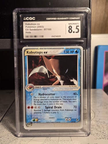 Kabutops ex graded CGC 8.5 for sale on eBay