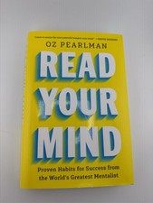 Read Your Mind: Proven Habits for Success by Oz Pearlman Hardcover Master Weapon