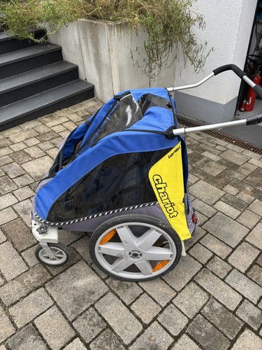 Chariot Fahrradanhänger für 2 Kinder Mod. Cabriolet, gebraucht, funktionstüchtig - Bild 1 von 23