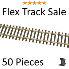 Atlas N Scale New 2026 Code 80 Super Flex Track 29.5" 50 Pcs 2500