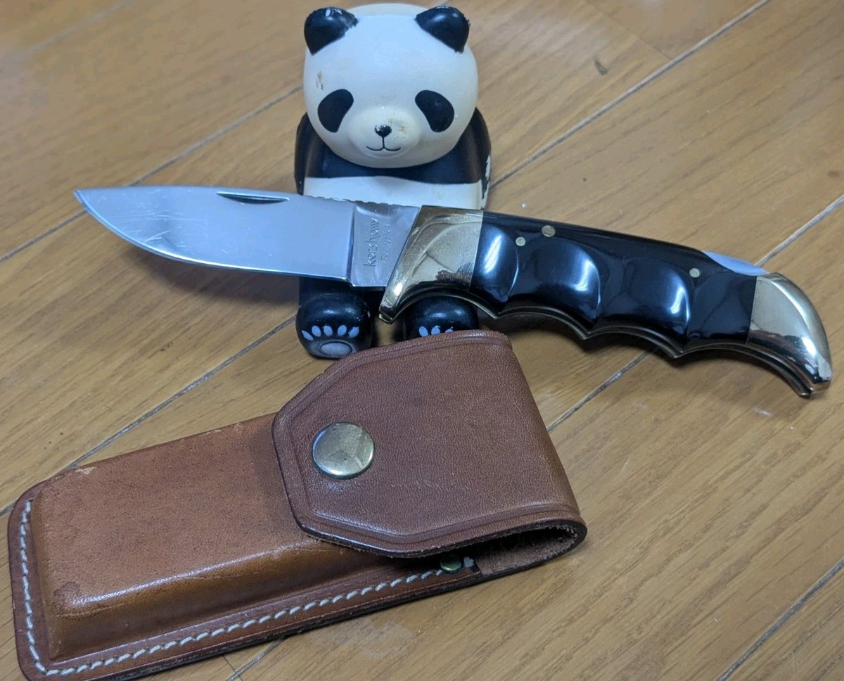 KERSHAW 1050 Vintage Folding Knife & Case！ | eBay