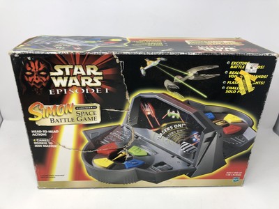 Star Wars Episode 1 Simon Game Electronic Space Battle Milton Bradley 1999