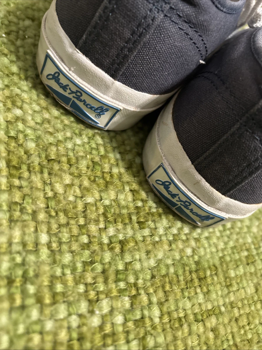 Vintage Men’s Low Top Converse Jack Purcell Navy And White Men’s 7.5 Women’s 9